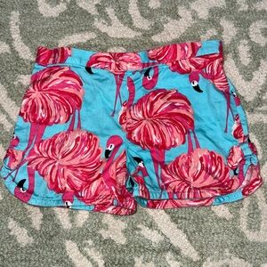 Girl’s Lilly Pulitzer Flamingo Print Shorts